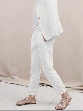 J. Crew* Seaside Joggers (Linen Blend)